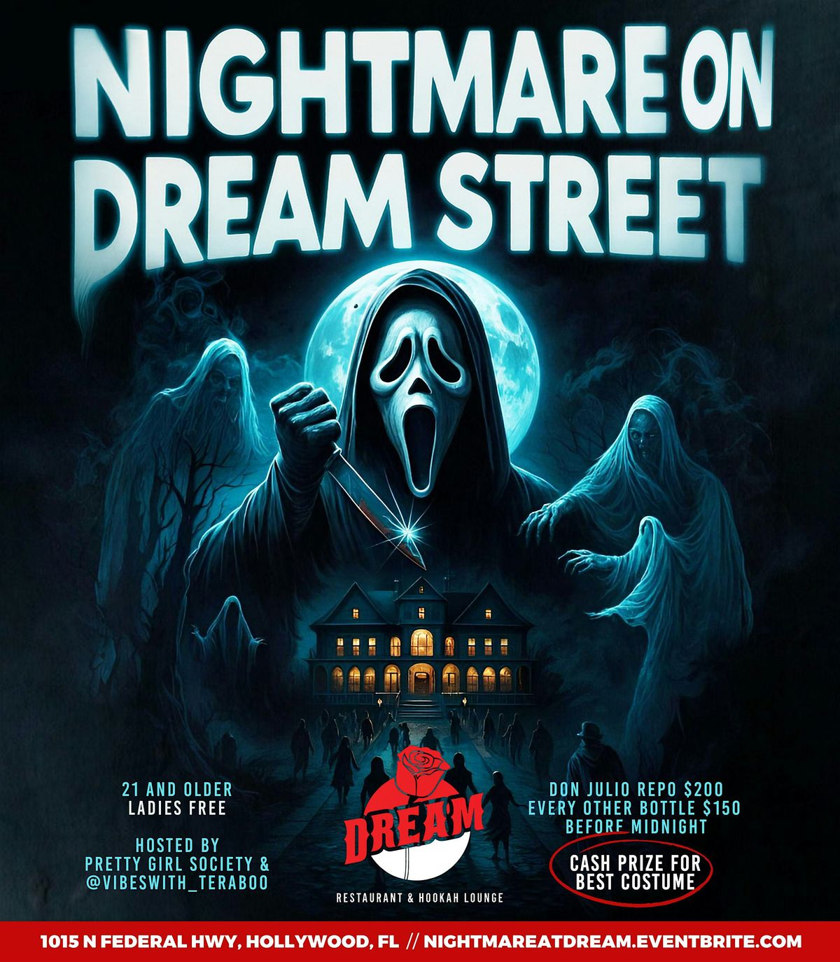 NIGHTMARE ON DREAM STREET - HALLOWEEN COSTUME PARTY!