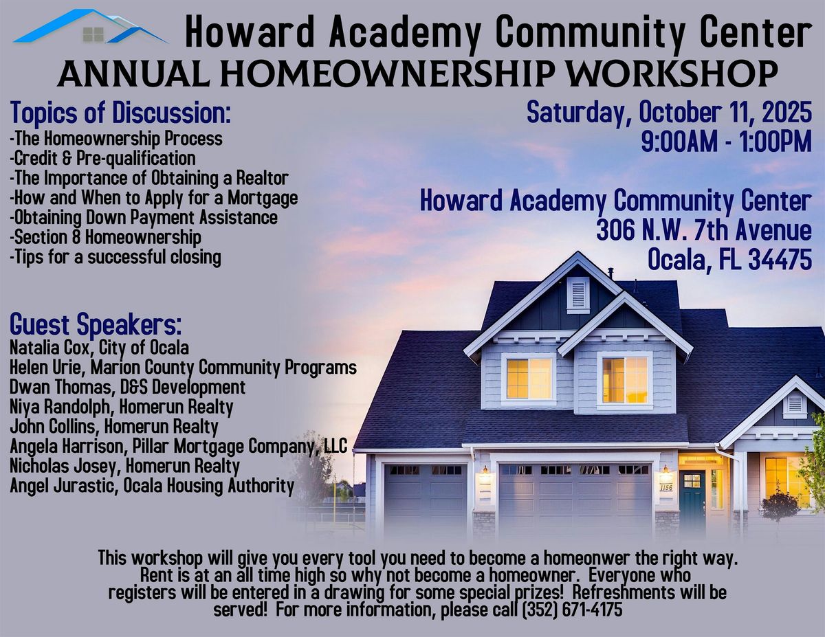 Howard Academy Homeownership Workshop