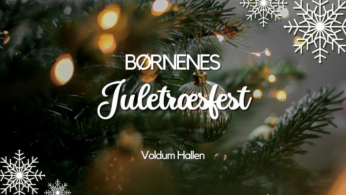 B\u00f8rnenes Juletr\u00e6sfest i Voldum Hallen 2024