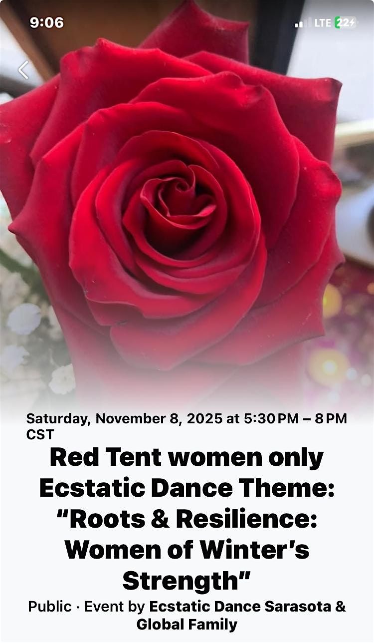 Red tent women only ecstatic dance with dj kat