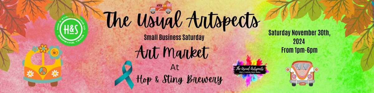 Small Business Saturday Art Market at Hop & Sting