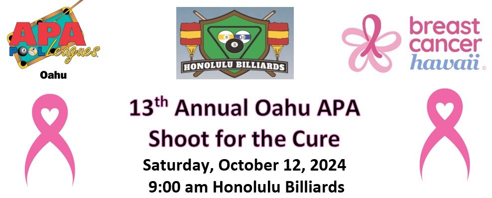 13th Annual Oahu APA Shoot for the Cure