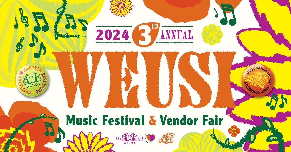 3rd Annual WEUSI Music Festival + Vendor Market