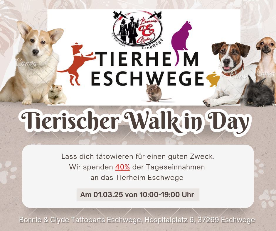 Tierischer Walk in Day 