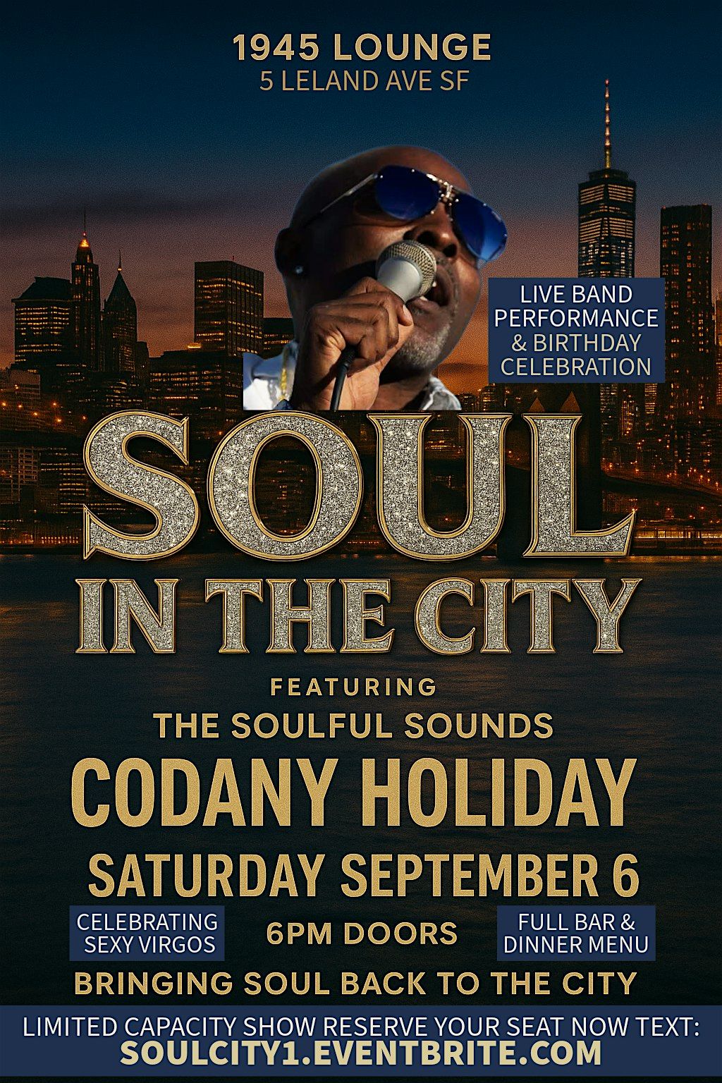 Soul In The City Ft. The Soulful Sounds Of Codany Holiday Live