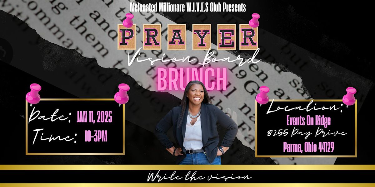 Prayer Vision Board Brunch : Pray. Plan.Prepare