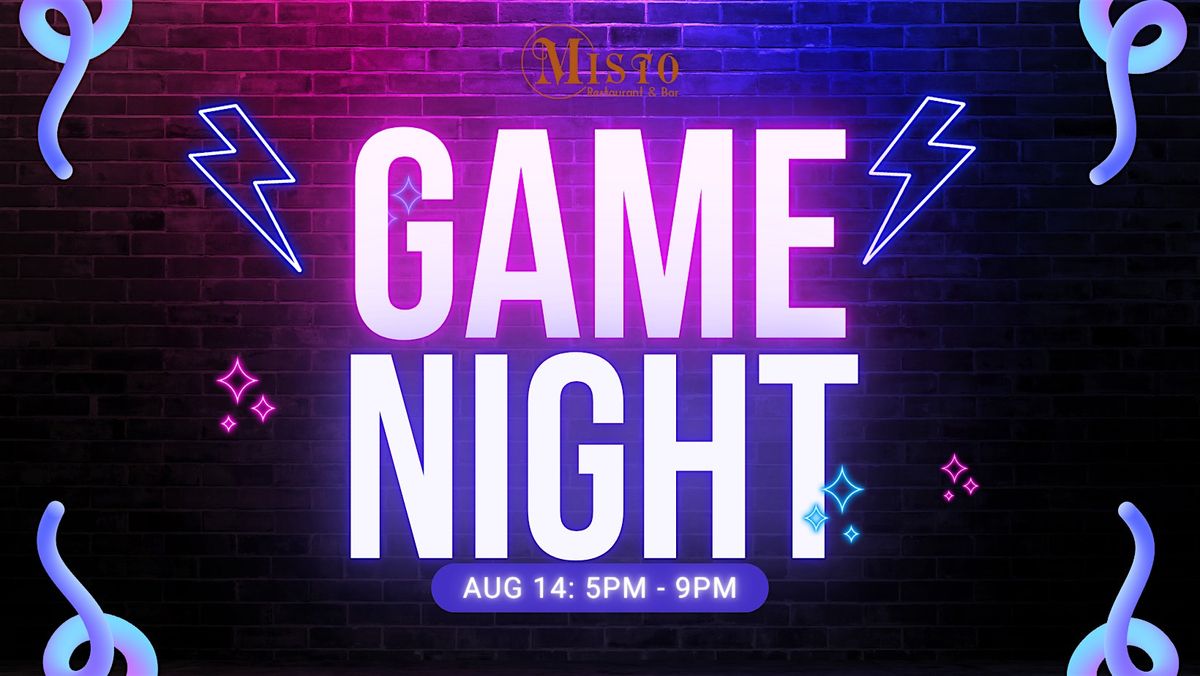 Misto + Keller Williams invite you to GAME NIGHT