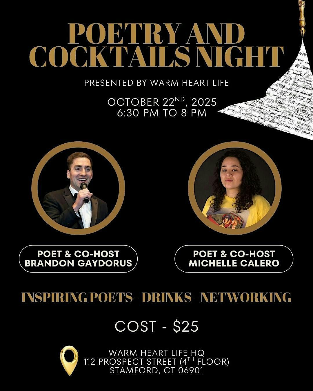 Poetry and Cocktail Night