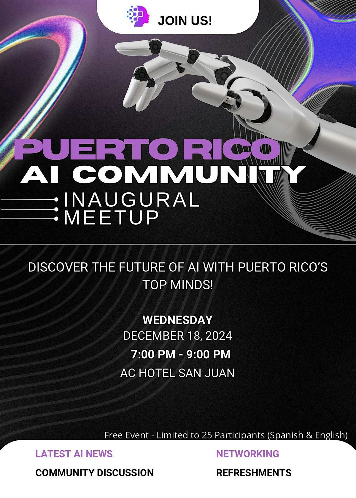 Puerto Rico AI Community - Inaugural Meetup