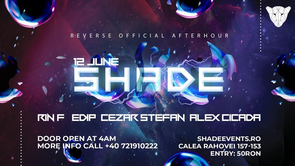 SHADE | Rev\u018erse Official AfterHour w\/ RIN F, EDIP, CEZAR STEFAN & ALEX CICADA