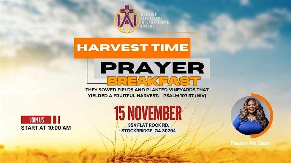 Harvest Time Prayer Breakfast