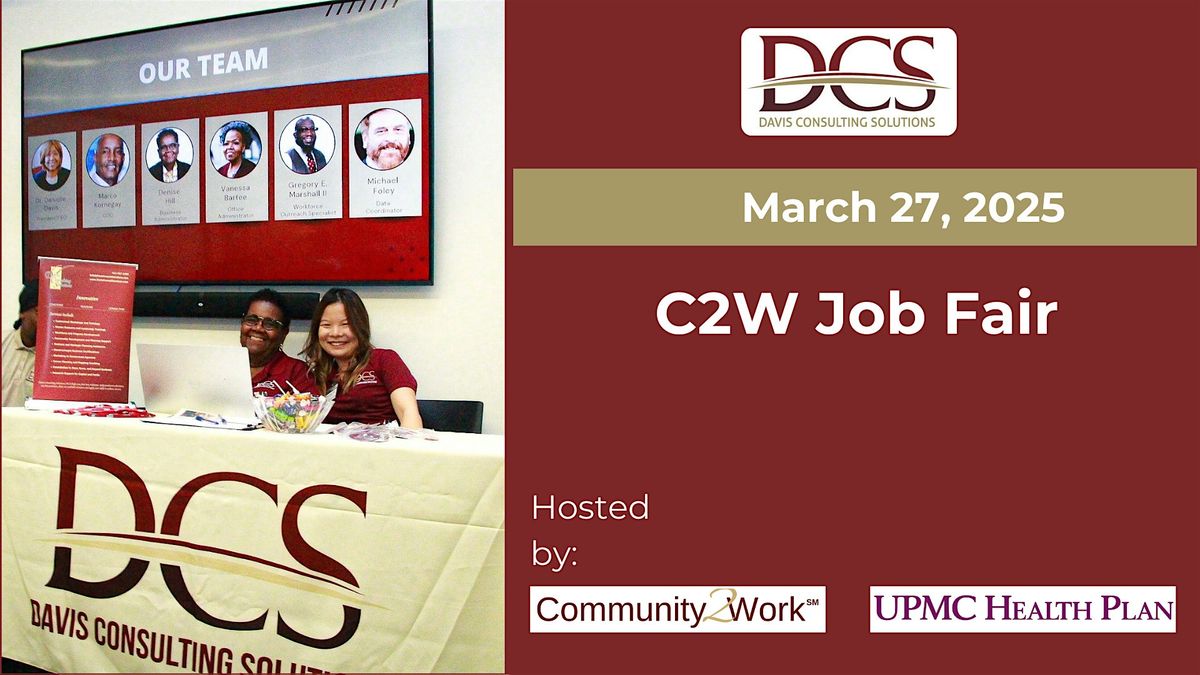 C2W Medical & Support Services Job Fair