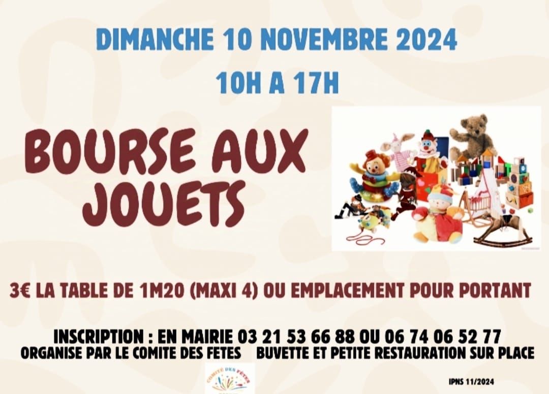 BOURSE AUX JOUETS GOSNAY