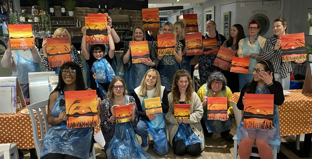 Sip & Paint painting party Canterbury