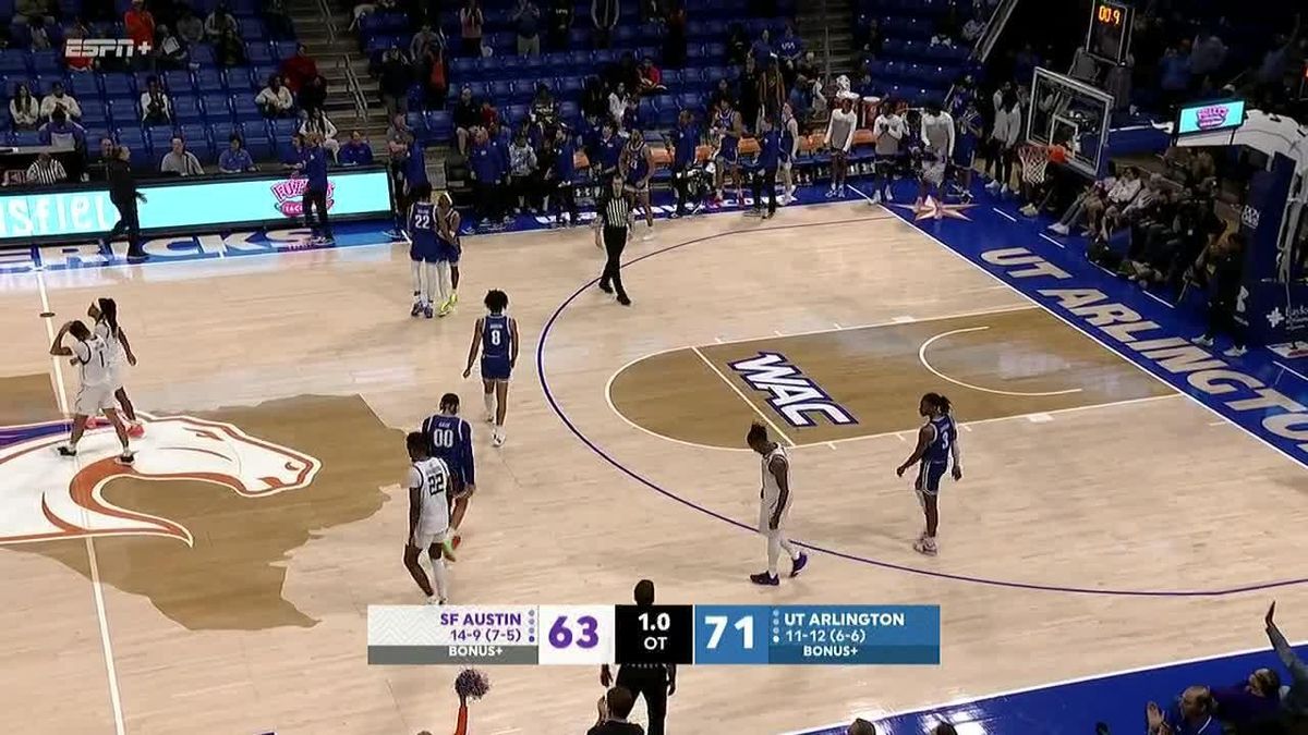 Parking Stephen F. Austin Lumberjacks at UT Arlington Mavericks Mens Basketball