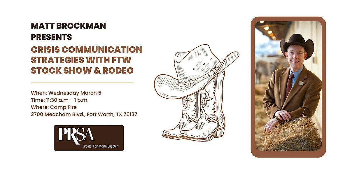 Crisis Communication Strategies with FTW Stock Show & Rodeo