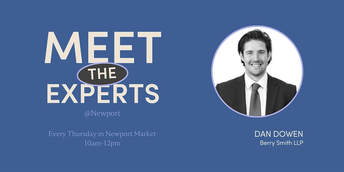 Meet the Experts: Contracts, IP & Data Protection 121's with Dan Dowen