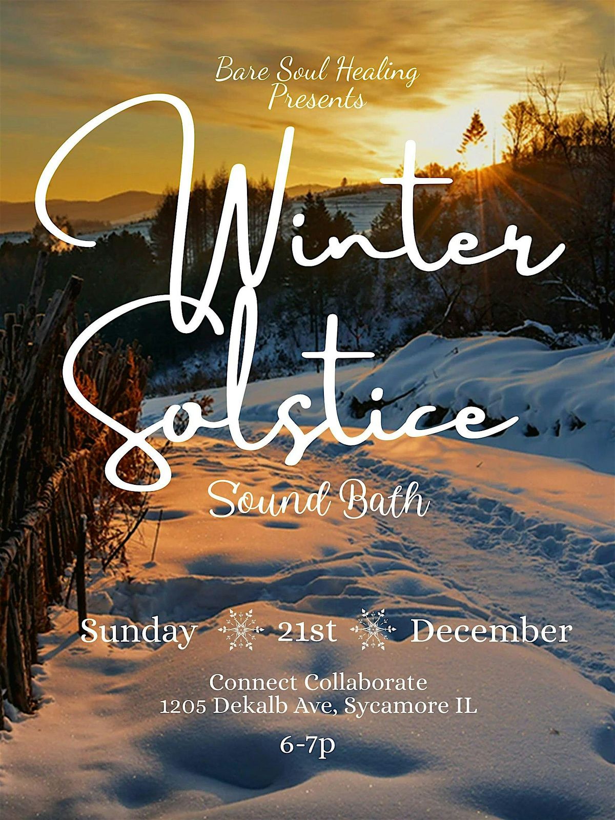 Winter Solstice -Sound Bath-