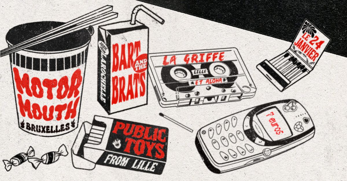 E.T ALOHA revient avec BART & THE BRATS, MOTORMOUTH ET PUBLIC TOYS 