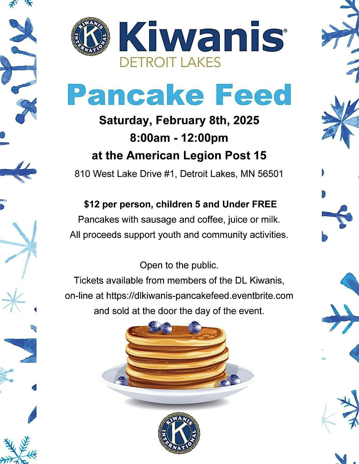 DL Kiwanis Pancake Feed