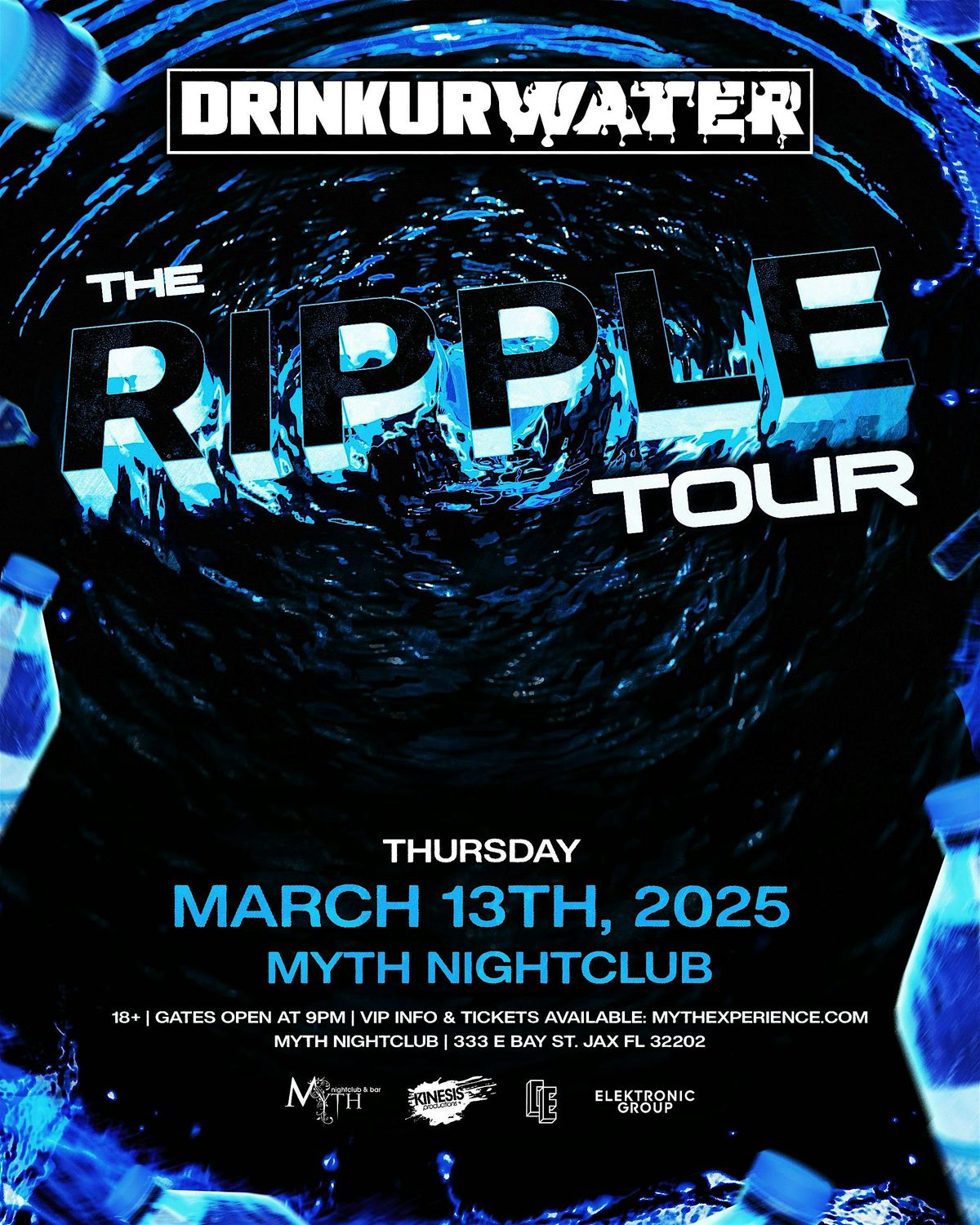 Electronic Thursdays - DRINKURWATER Presents: THE RIPPLE TOUR | 3.13.25