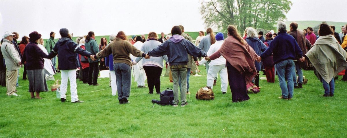 AQUARIAN TRANSFIGURATION GLOBAL MEDITATION LINKUP AT AVEBURY