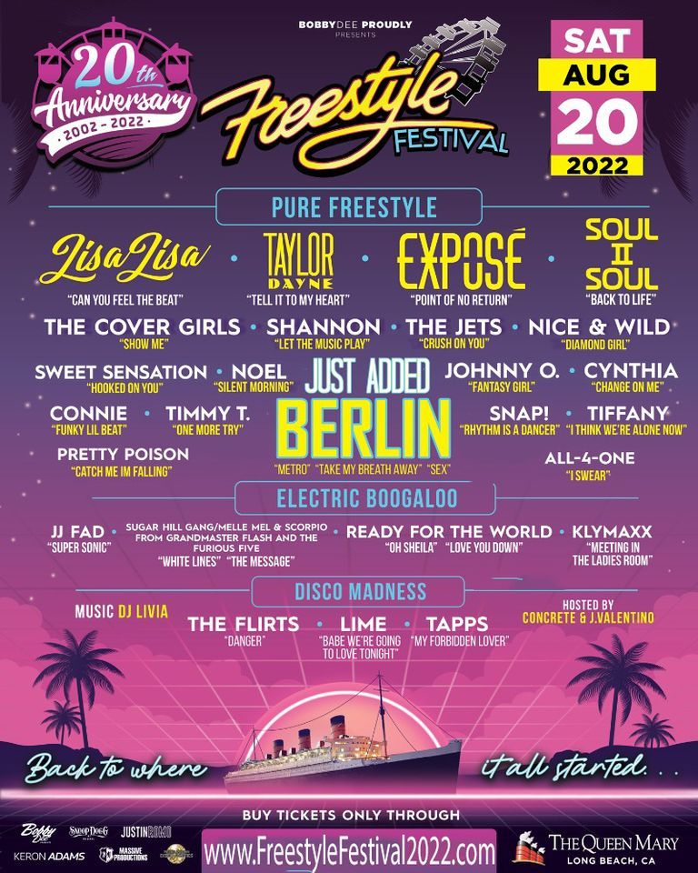 Freestyle Festival 2022, The Queen Mary, Long Beach, 20 August 2022