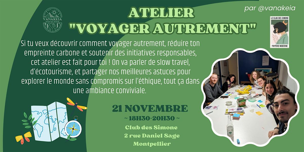 Atelier "voyager autrement"