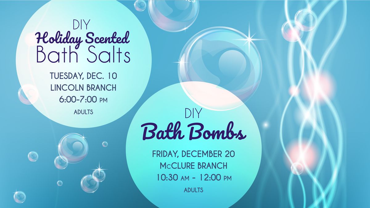 DIY Bath Bombs @ McClure Branch 