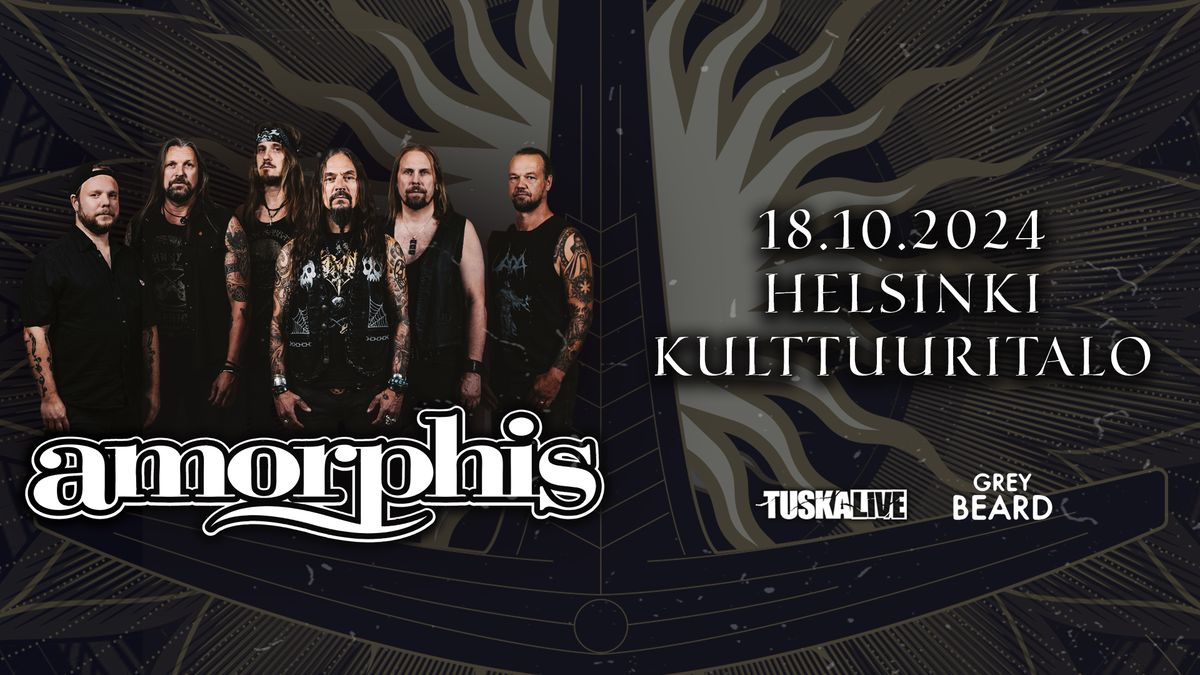 TuskaLive: Amorphis, 18.10.2024, Kulttuuritalo, Helsinki