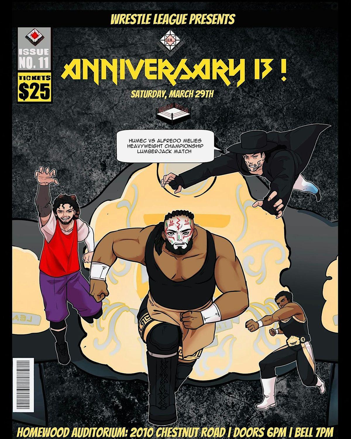 Wrestle League Anniversary: 13