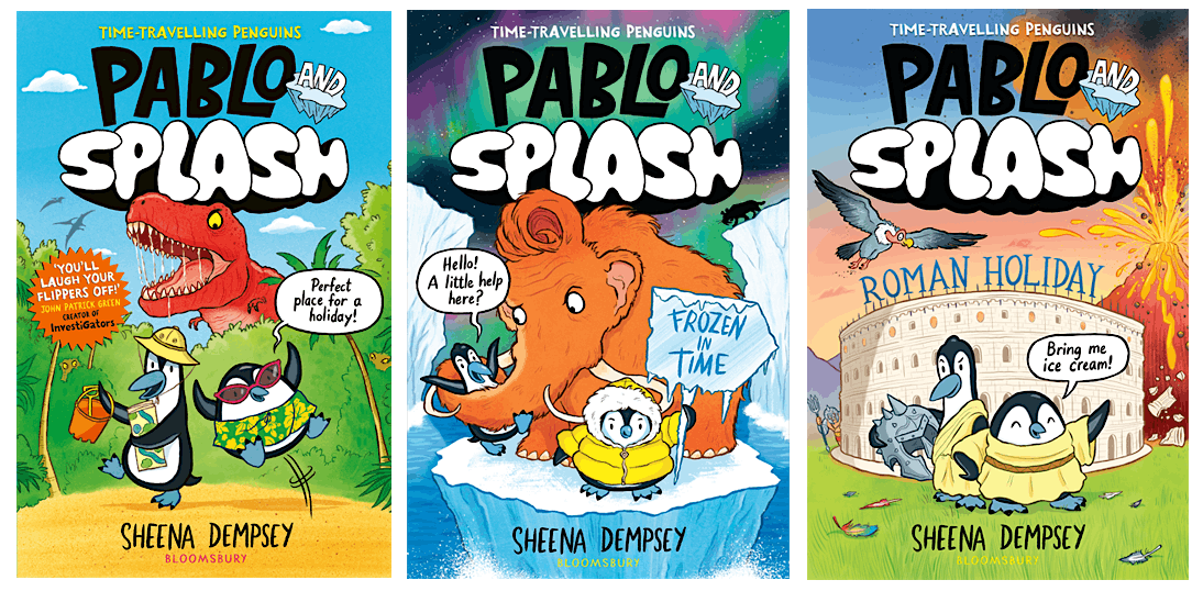 Meet Pablo and Splash, amazing time-travelling penguins!