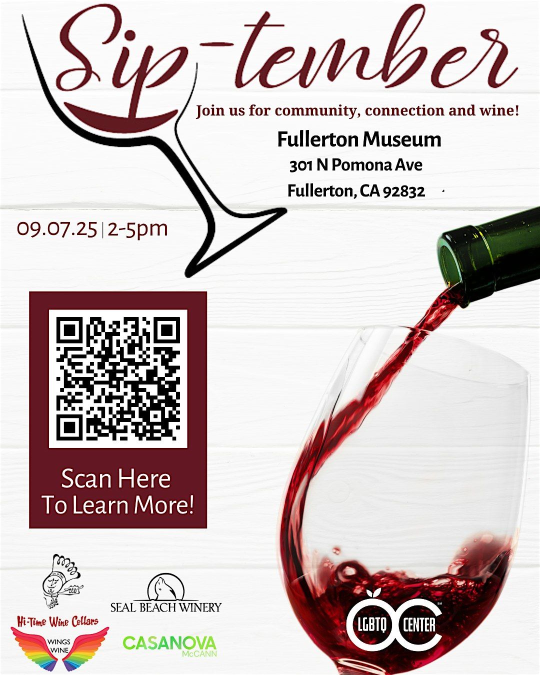 SipTember - LGBTQ Connecting Over Wine