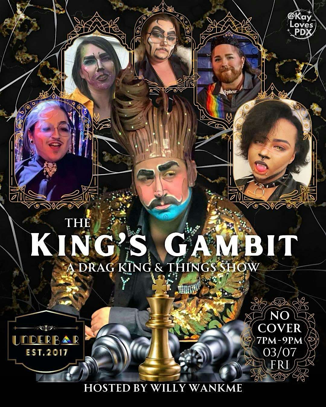 The King's Gambit Drag Kings & Things Show