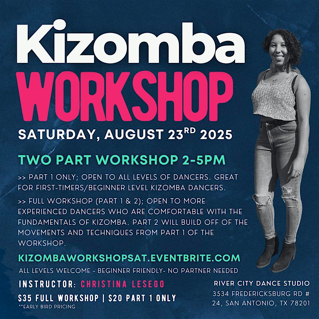 All Levels 3hr Kizomba Workshop SAT