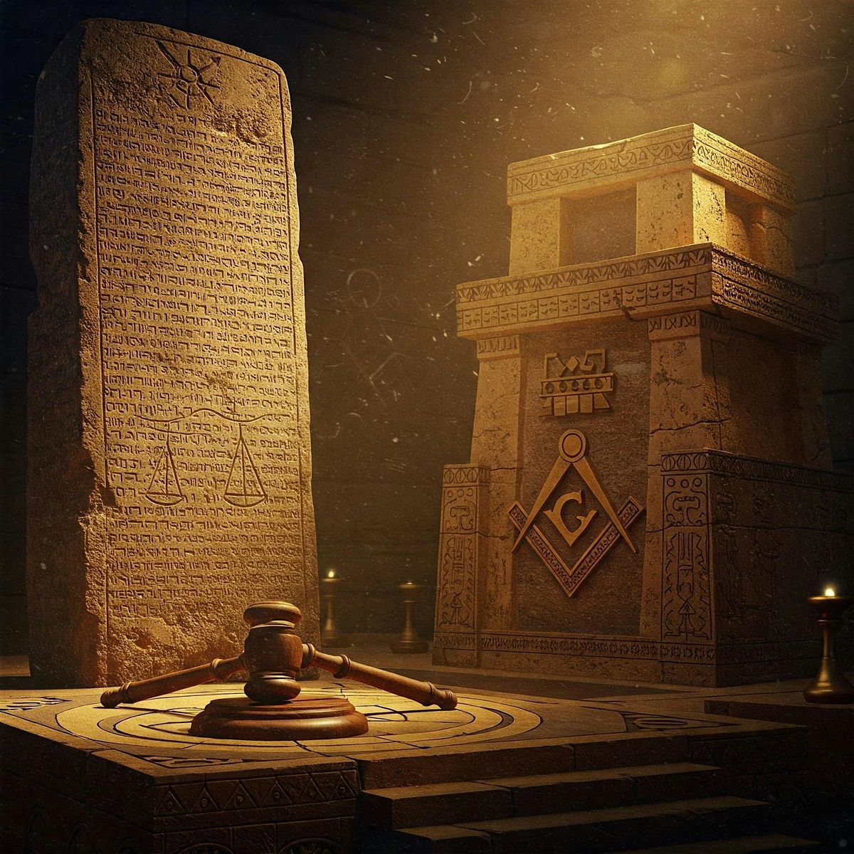 \u201cMasonic Beginnings in the Code of Hammurabi\u201d by Frank Ida