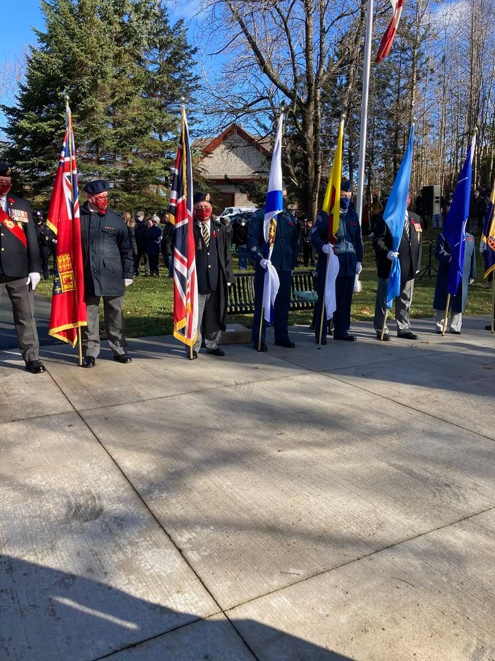 Remembrance day belleville ontario