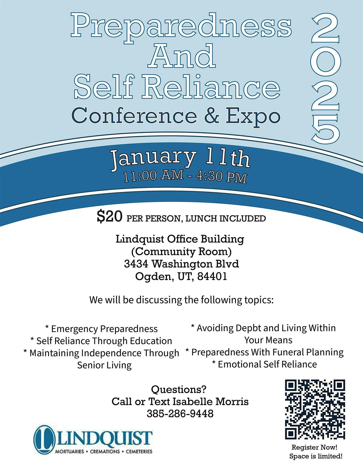 Self Reliance and Preparedness Conference