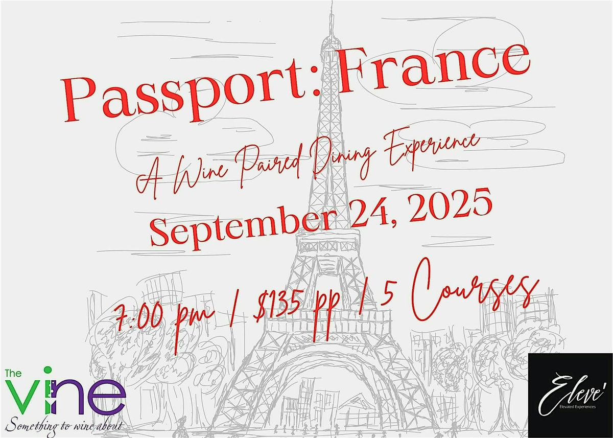 Passport Wine Dinner: France