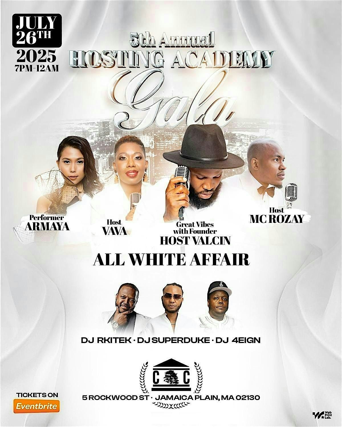 The  5th Annual Hosting  Academy Gala