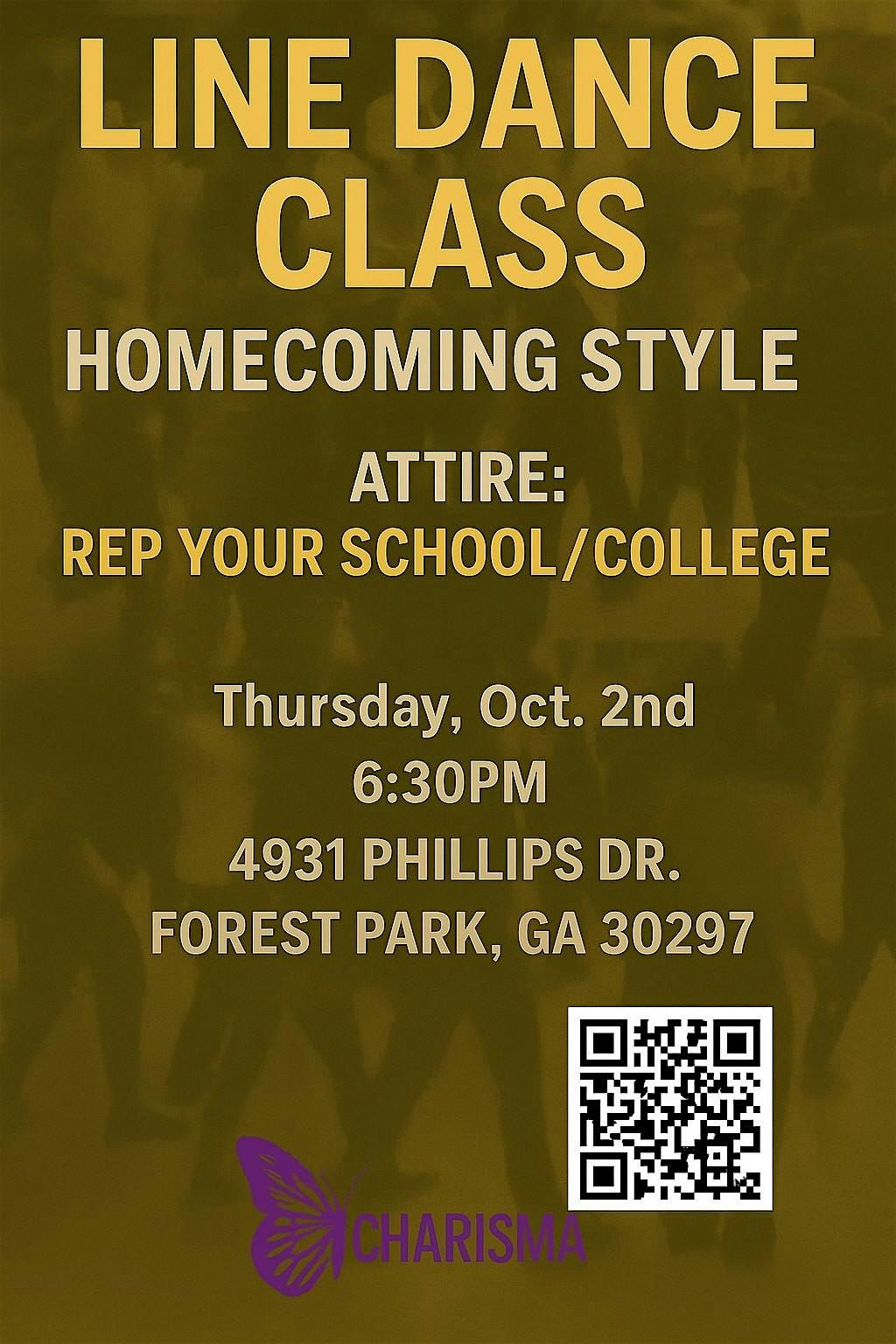 Line Dancing : Homecoming Style