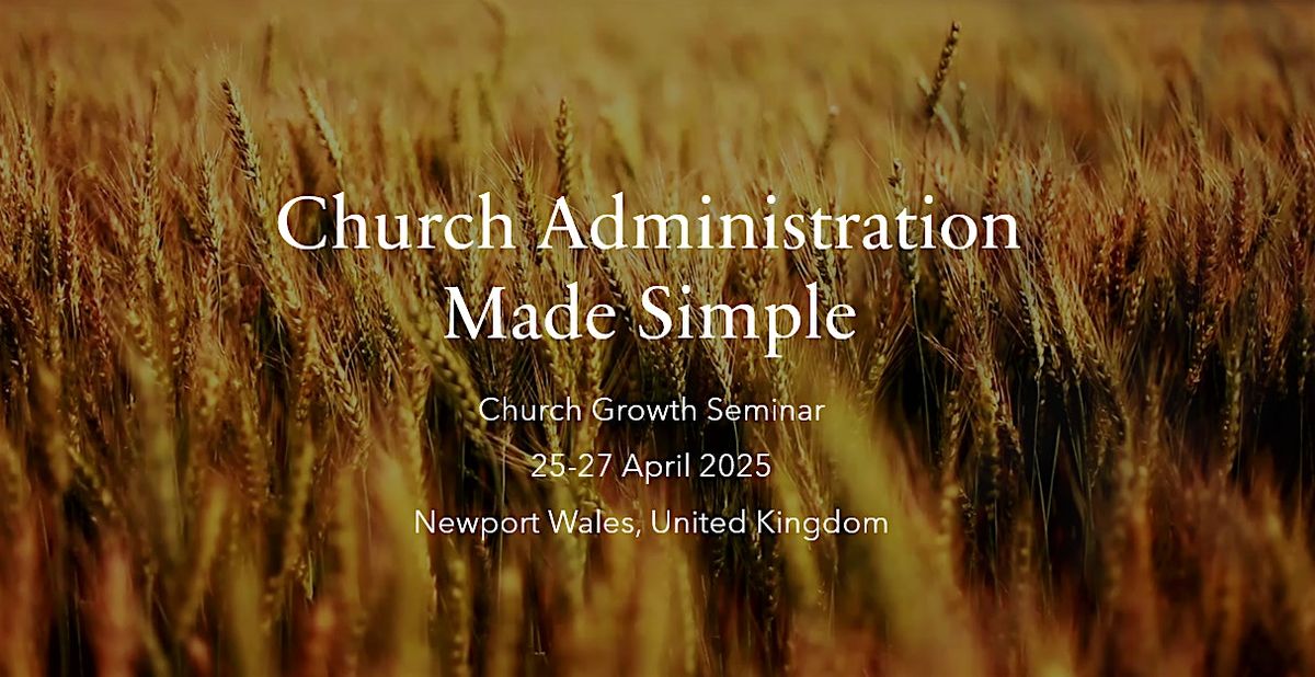 Church Administration Made Simple