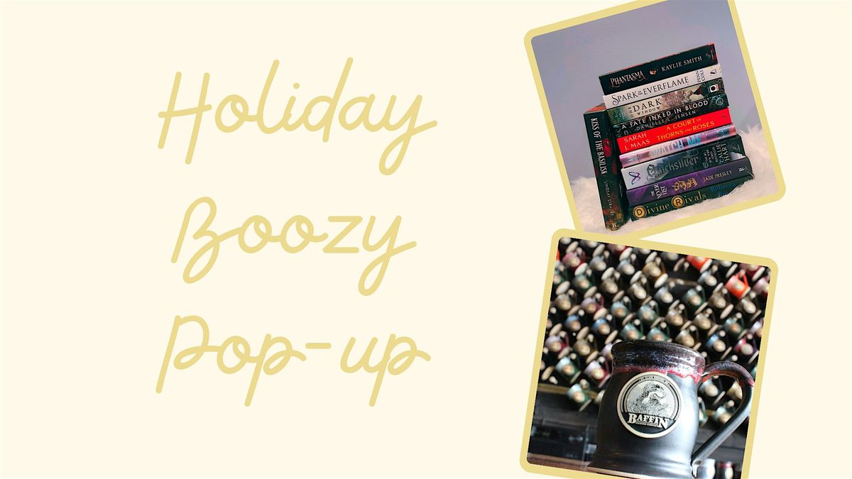 Holiday Boozy Pop-up