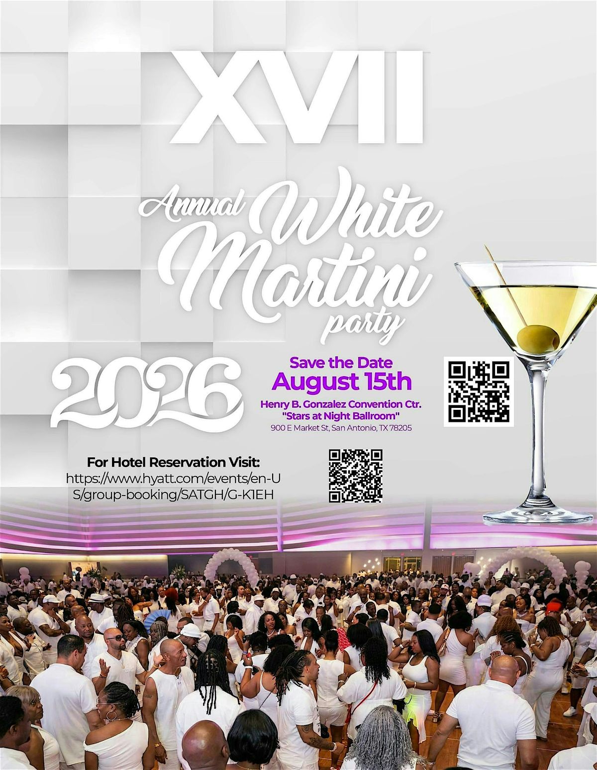 17th Annual White Martini Party