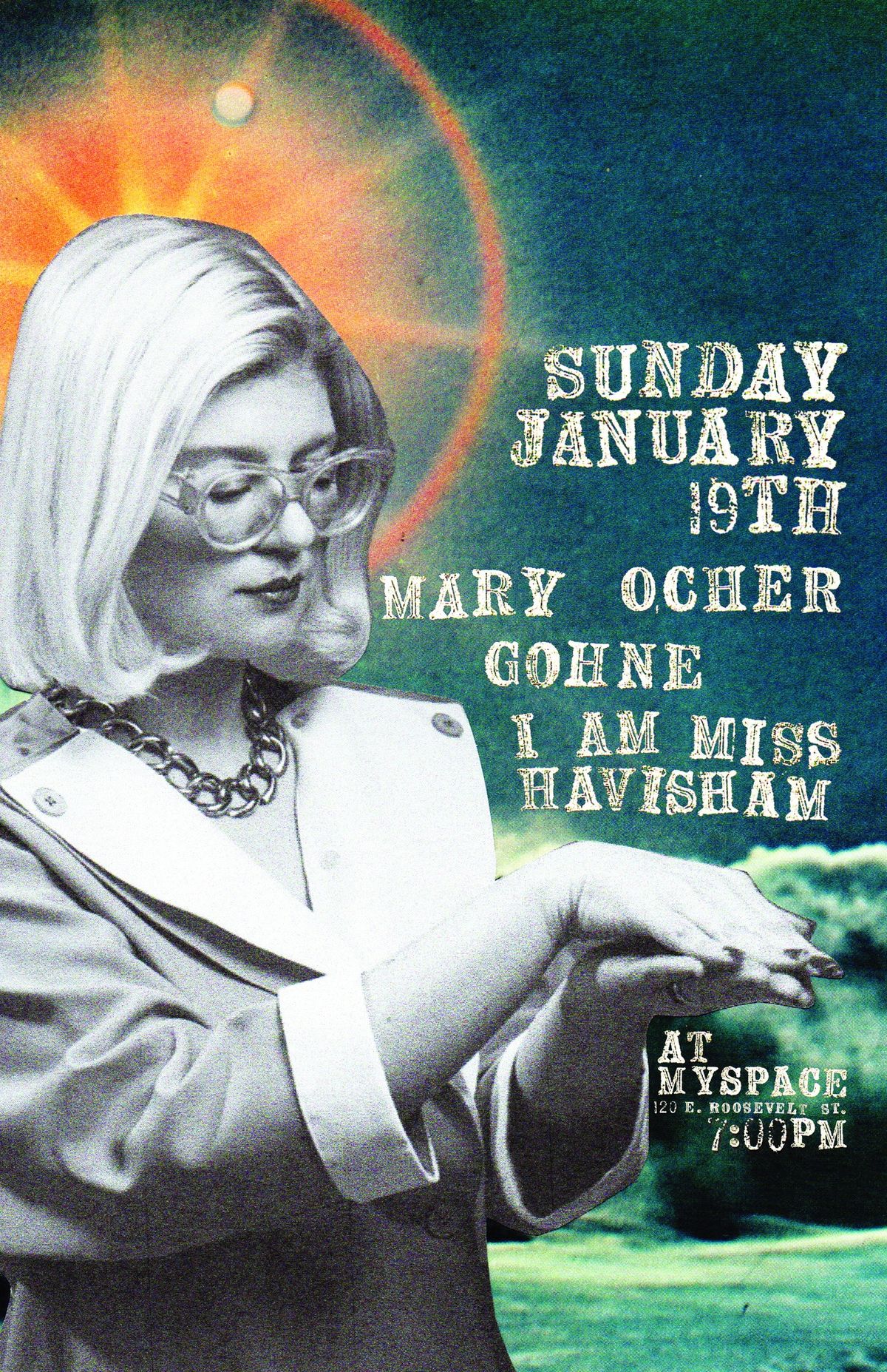 MARY OCHER (from Berlin!) w\/Gohne & I Am Miss Havisham