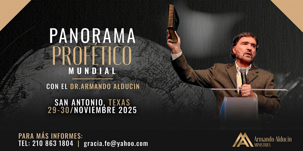 Seminario Panorama Prof\u00e9tico Mundial \u2013 Enlace registro d\u00eda - Sabado