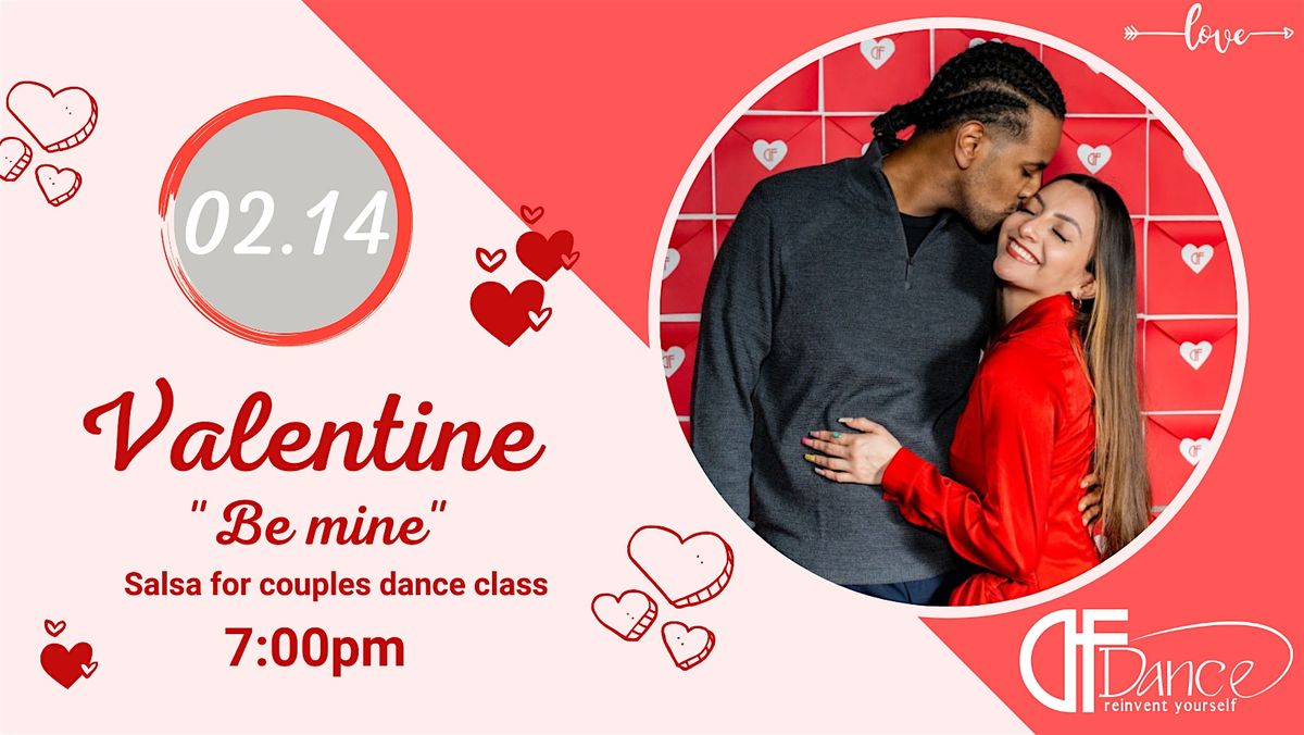 "Be Mine" Salsa Valentine's Couples Class