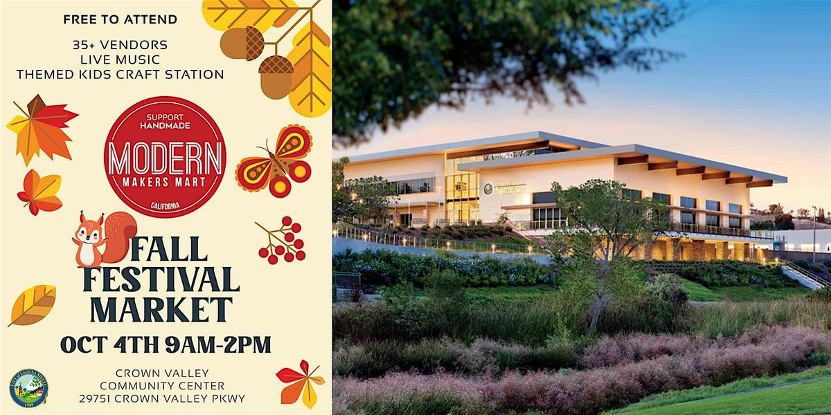 Modern Makers Mart - Fall Festival Market
