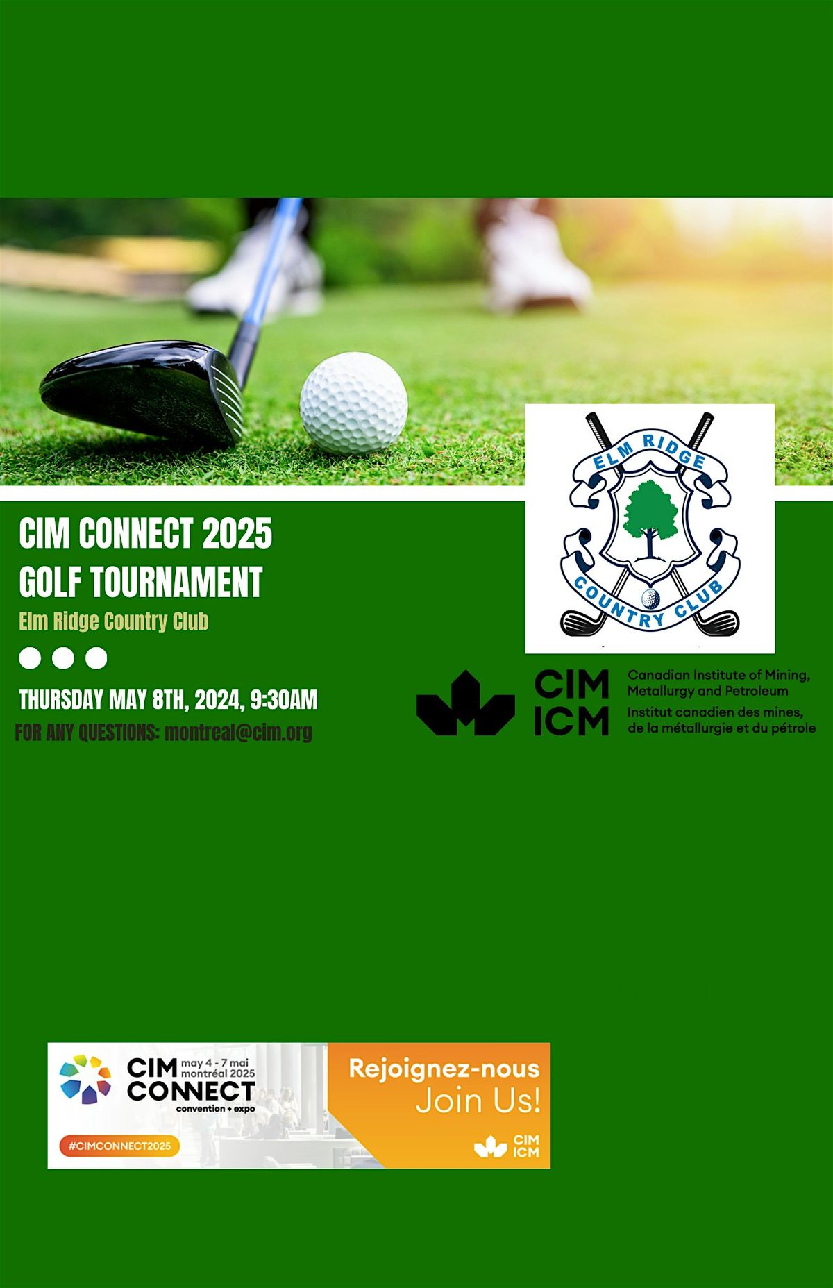 CIM CONNECT 2025 - First Annual Golf Tournament