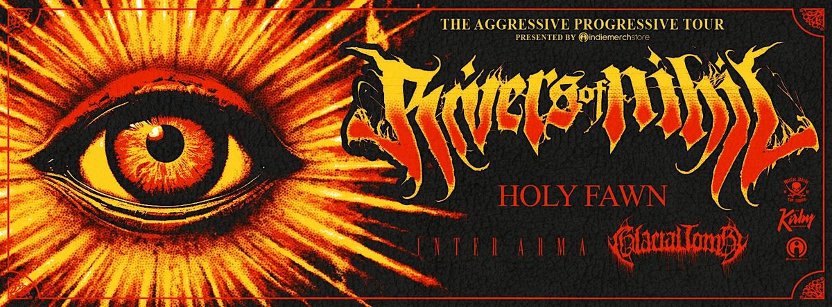 Rivers of Nihil, Holy Fawn,  Inter Arma, Glacial Tomb and more at The Rail!